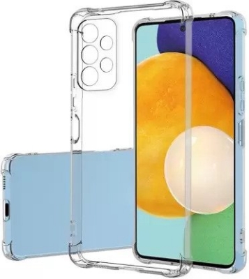 Picture of Samsung Galaxy A53 5G Camera Protection Premium Silicone Case Crystal Clear Soft TPU Ultra-Thin Transparent Flexible Protective Mobile Phone Back Cover