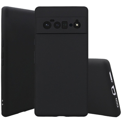 Picture of Case for Pixel 7 6 Black Matte Soft TPU Camera Lens Prot lovely ection Shockproof Cover for Google Pixel6 Pro Pixel 6 Pro