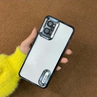 Picture of For OPPO A76 / OPPO A36 Logo View with Camera Lens Protector Soft Slim CD Phone Cases