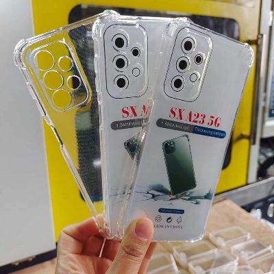 Picture of for Samsung Galaxy A23 Silicone Airbag cover Shockproof Transparent Protective Clear Back Cover TPU Case