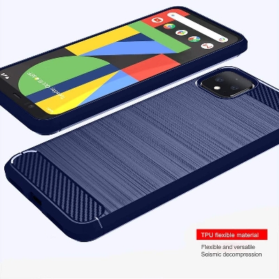 Picture of Google Pixel  4Xl Case Carbon Fiber Back Cover - Redmi Note 11 Back Cover