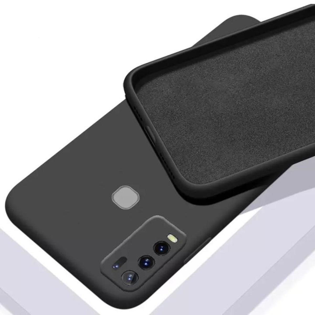 Picture of Vivo Y30 / Vivo Y50 Liquid Silicone Cover Soft Phone Protective Bumper For Vivo Y50 / Vivo Y30 Back Cover