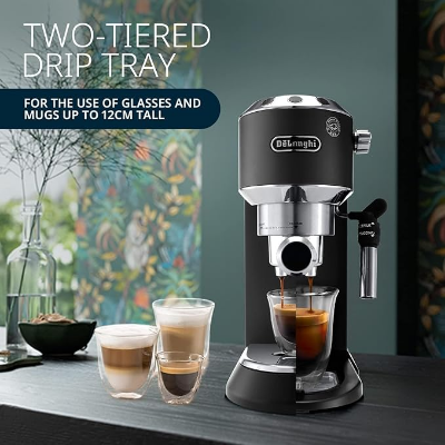 Picture of DeLonghi EC685.BK 1300-Watt Espresso Coffee Machine (Black)