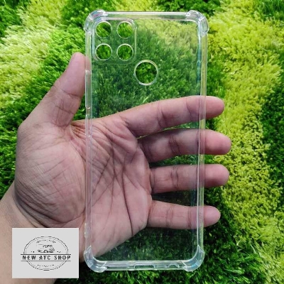 Picture of For Realme C25, C25s, C12, Narzo 20, Narzo A Clear Cover Soft Thin Anti-Scratches Crystal Case(Transparent)