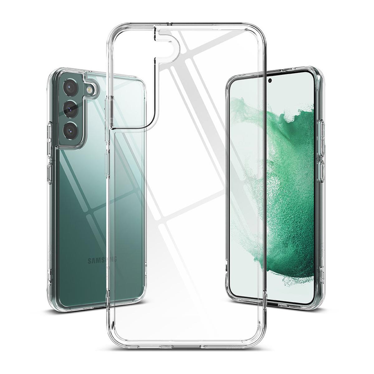 Picture of For Samsung Galaxy S22 5G- Premium Silicone Case Crystal Clear Soft Tpu Ultra-Thin Transparent Flexible Protective Mobile Phone Back Cover