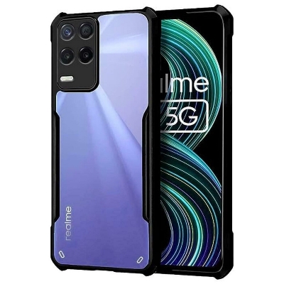 Picture of For Realme 8 5g / Realme 9 5g Back Cover Xundd Fusion Tranparent Shockproof With Camera Bump Portective Premium Luxury Back Case Realme 85g