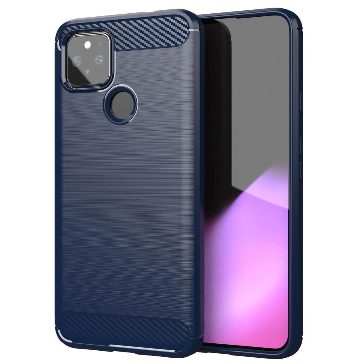 Picture of For Google Pixel 5A 5G Case Carbon fiber drawing Soft Silicon Back Cover for Google Pixel 5A Phone cases For girls and Boys - Phone - Camera