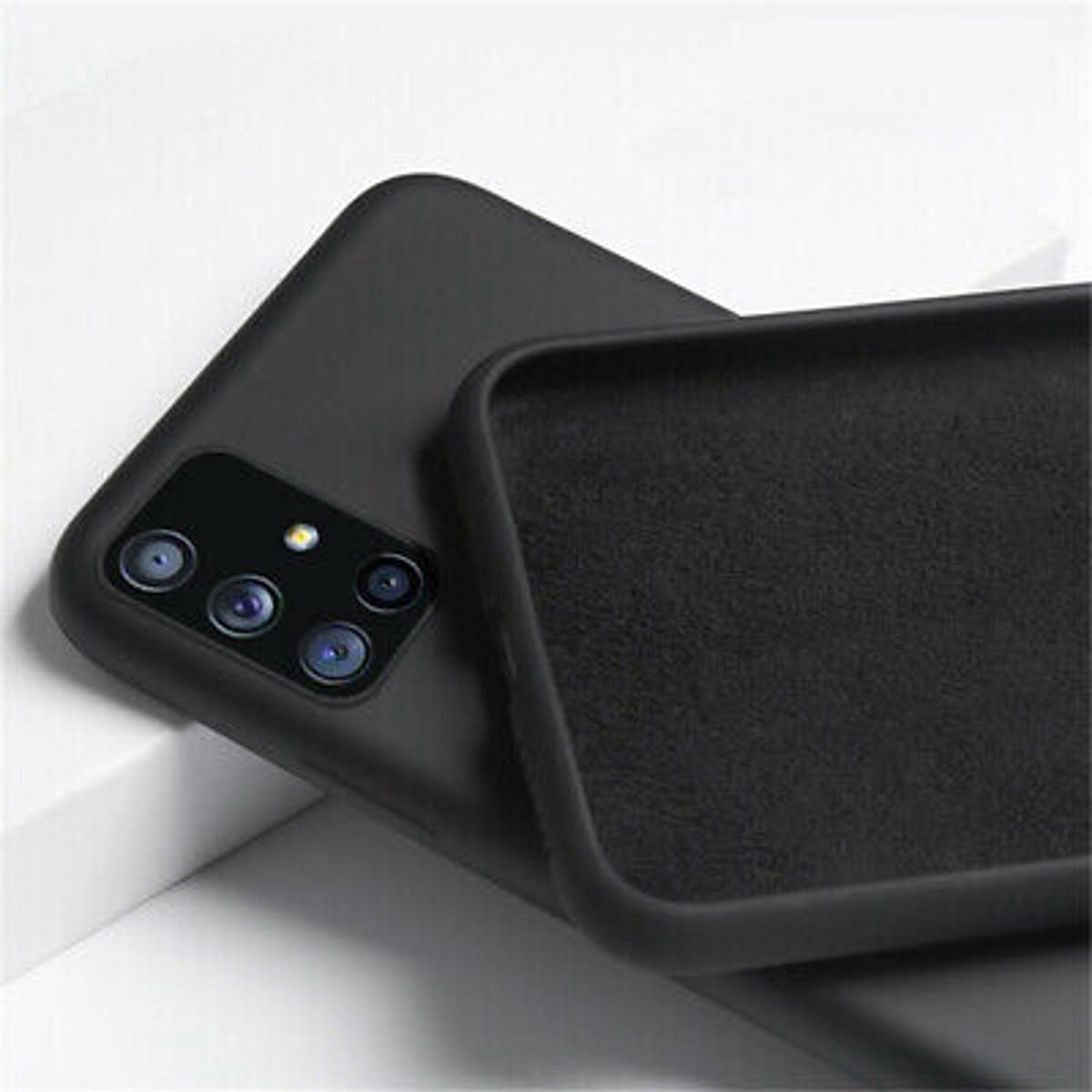 Picture of For Samsung Galaxy M51 Heavy strong Liquid Silicone Soft Gel Rubber Shockproof Back Cover