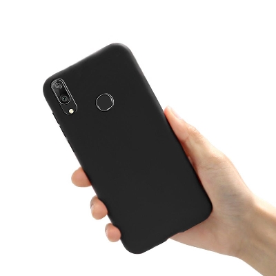 Picture of For Huawei Y9 2019 Case Soft Sandstone Slim Matte Cover Liquid Silicone Case
