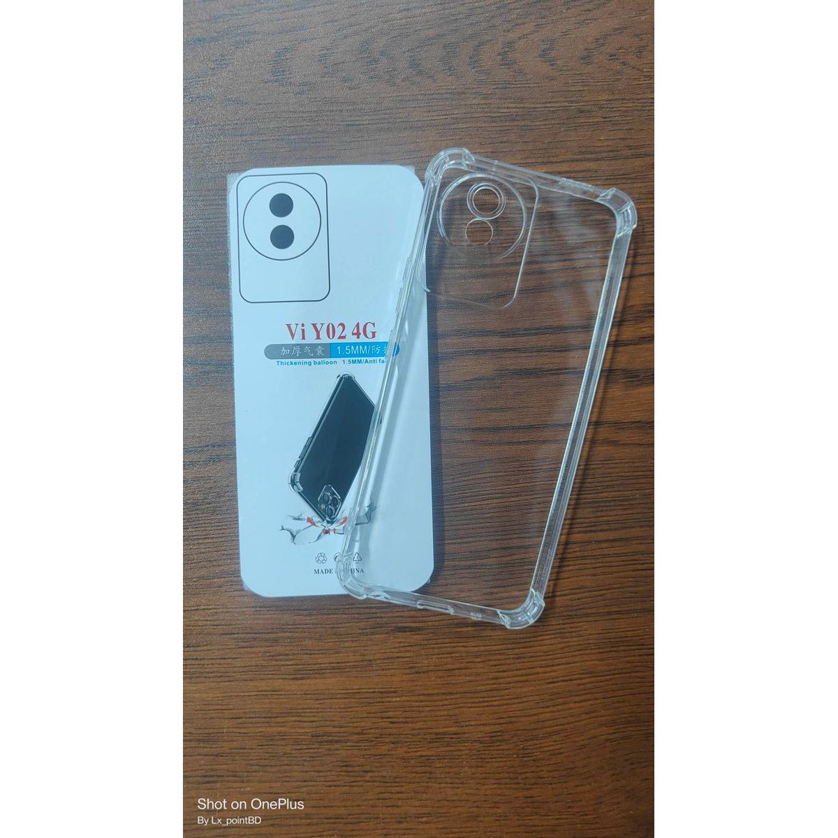 Picture of For VIVO Y02 clear transparent back cover