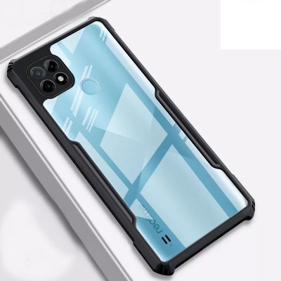 Picture of For Realme C25Y / Realme C21Y Xundd Shockproof Anti-Drop Shell Tpu & Pc Back Transparent Cover Bumper Case - Phone - Camera - Phone Back Cover - Redmi Note 11 Back Cover