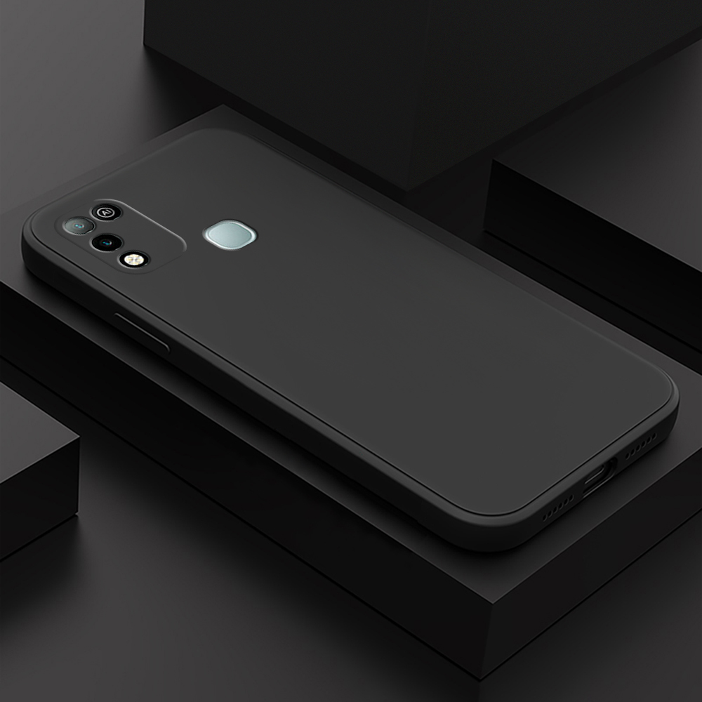 Picture of Infinix Hot 10 Play / Hot 11 Play Luxury Silicone Protect Back Cover Soft Case For Infinix Hot 10 Play / Hot 11 Play - Redmi Note 11 Back Cover