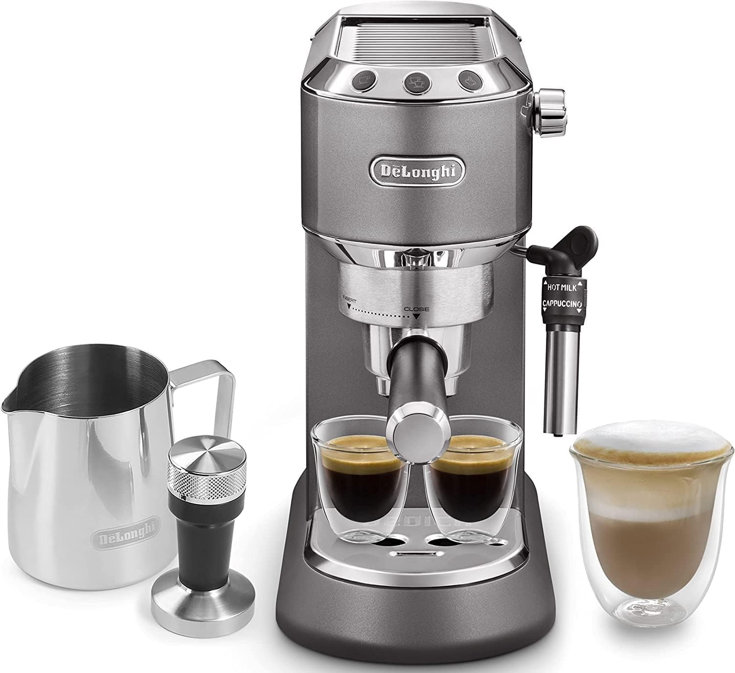 Picture of DeLonghi Dedica EC785.GY Metallics Coffee Machine