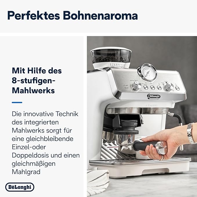 Picture of De'Longhi La Specialista Arte EC9155.W Espresso Machine with Grinder