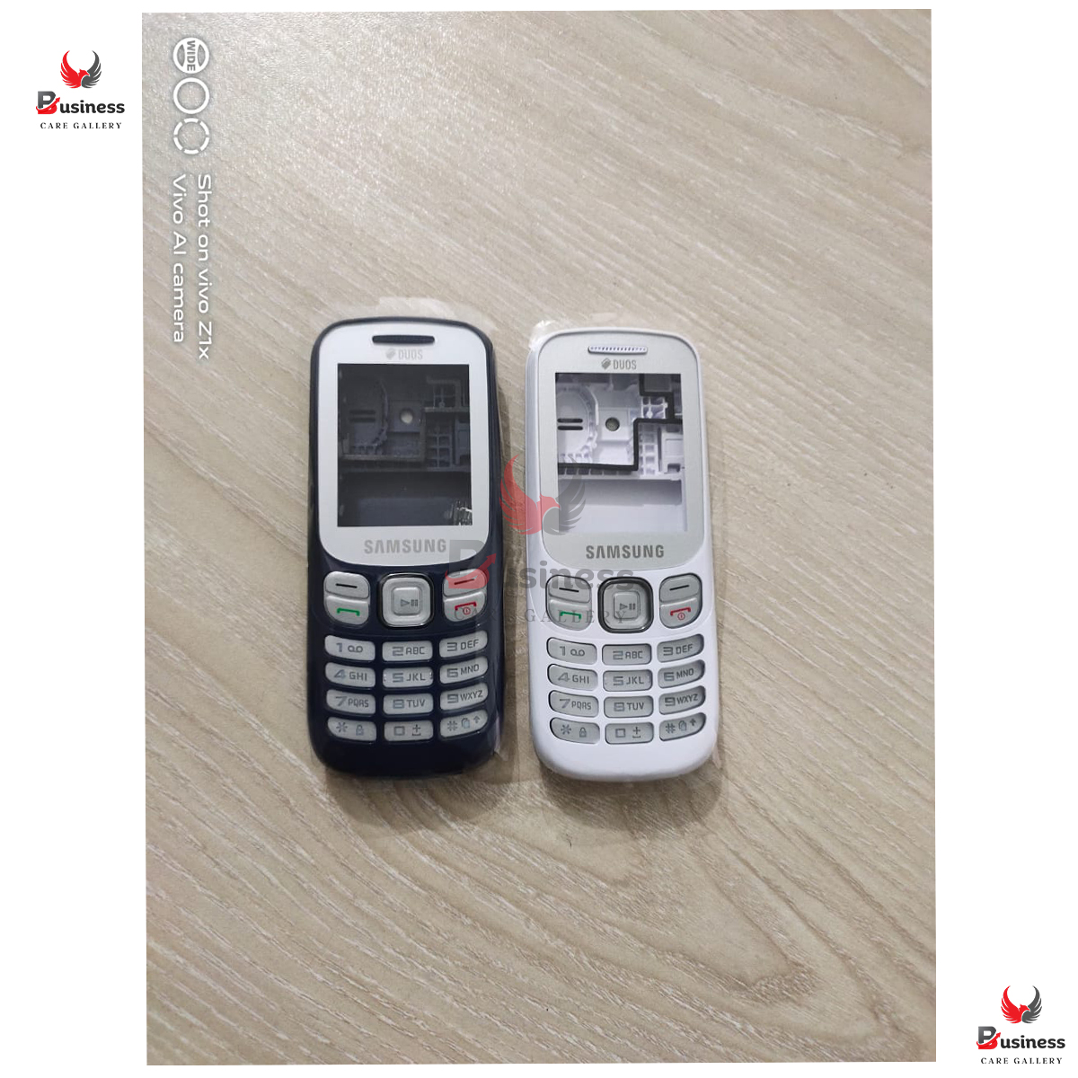 Picture of original Samsung Metro B313 Full Body Casing ( Deep blue ) +white Samsung B313e Casing