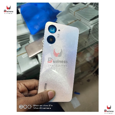 Picture of Replacement Backshell Panel + midel frame for Realme 10 Battery Back Door Back panel