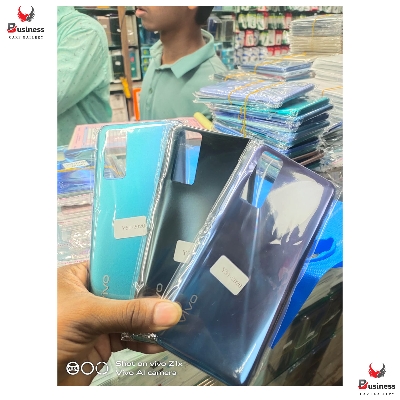 Picture of Replacement Backshell Panel + midel frame for Vivo Y53s 4g 2020 Battery Back Door Back panel