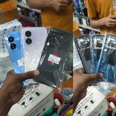 Picture of Replacement Backshell Panel + midel frame for Oppo A97 5G Battery Back Door Back panel