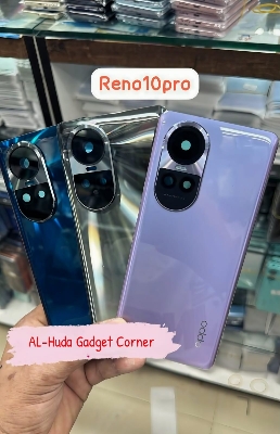 Picture of Replacement Backshell Panel for Oppo Reno 10 Pro 5G Battery Back Door Housing - 100% Original Power by Cover Wala