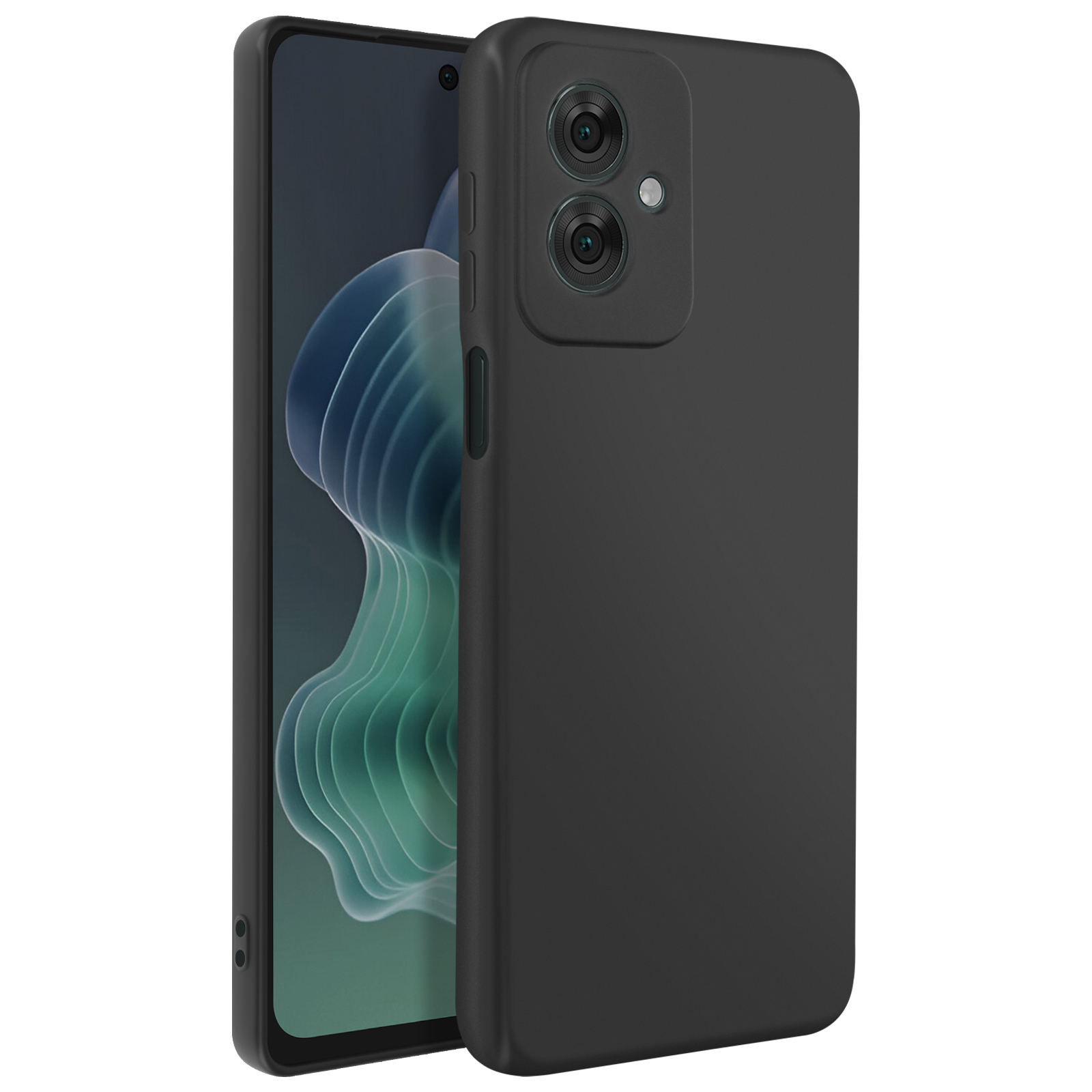 Picture of Premium Liquid Silicone Phone case for Motorola Moto G55 5G Liquid Silicon Mobile Back Case Soft Silicone Phone Cover