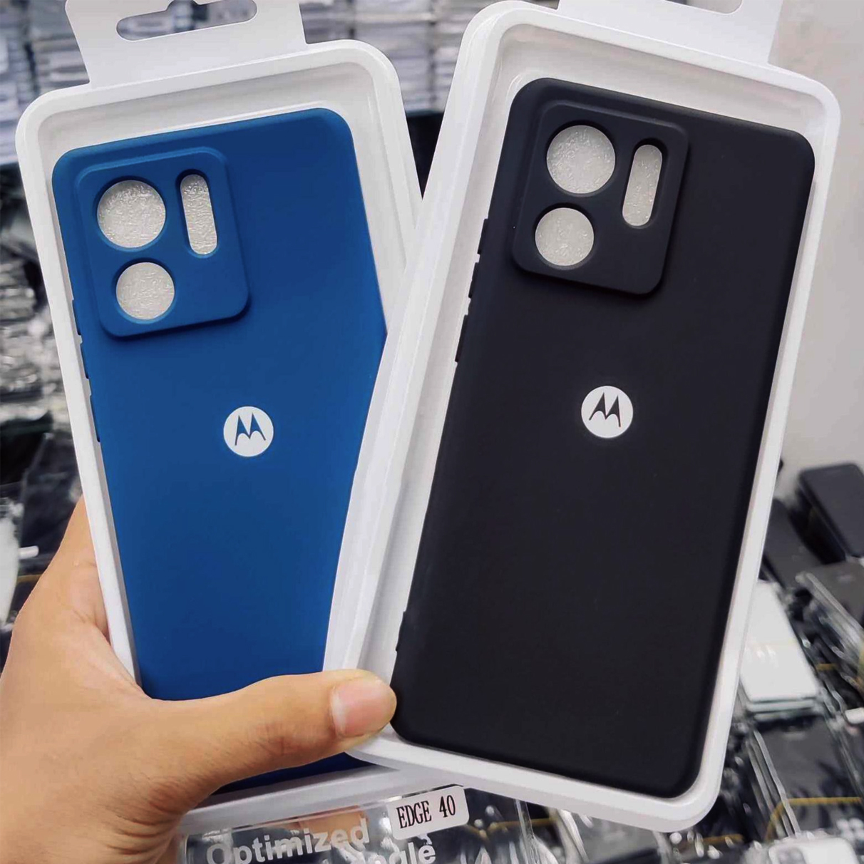 Picture of Premium Liquid Silicone Phone case for Motorola Moto Edge 40 5G Liquid Silicon Mobile Back Case Soft Silicone Phone Cover