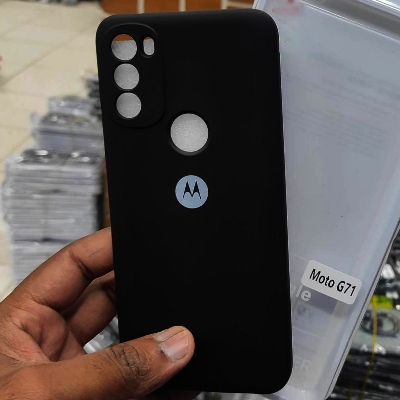 Picture of Premium Liquid Silicone Phone case for Motorola Moto G71 5G Liquid Silicon Mobile Back Case Soft Silicone Phone Cover