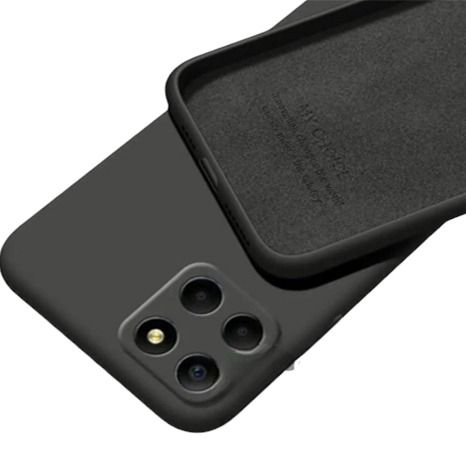 Picture of Premium Liquid Silicone Phone case For Honor X6a Liquid Silicon Mobile Back Case Soft Silicone Phone Cover