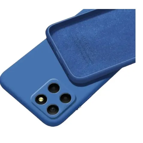 Picture of Premium Liquid Silicone Phone case For Honor X6a Liquid Silicon Mobile Back Case Soft Silicone Phone Cover