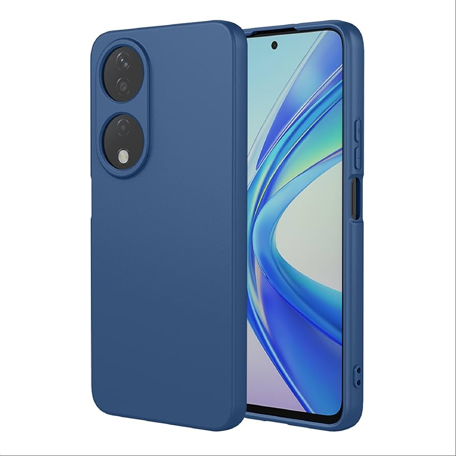 Picture of Premium Liquid Silicone Phone case for Honor X7B Liquid Silicon Mobile Back Case Soft Silicone Phone Cover