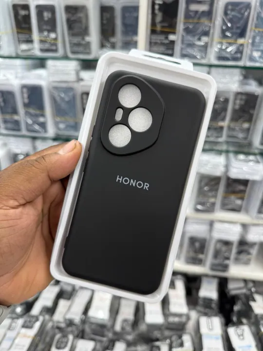 Picture of Transparent Back Clear Cover case + Xundd Protective Cover + Silicone Back Cover With Camera Protection Specially Designed For Honor 400 Pro 5G Back Cover.