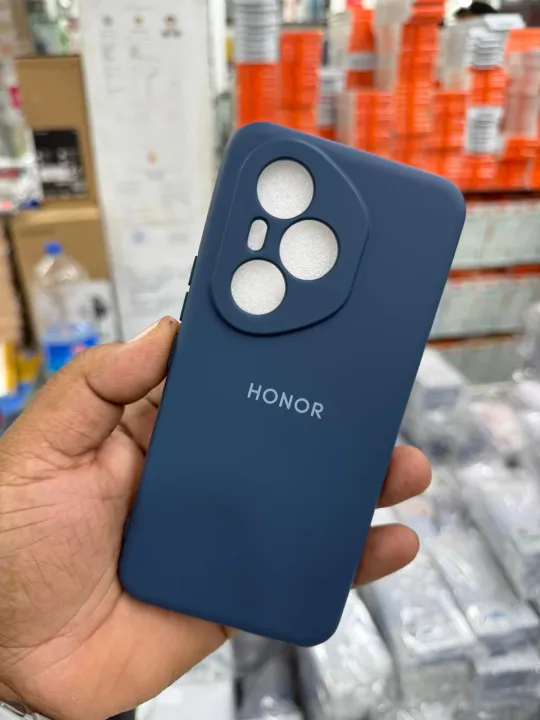 Picture of Transparent Back Clear Cover case + Xundd Protective Cover + Silicone Back Cover With Camera Protection Specially Designed For Honor 400 Pro 5G Back Cover.