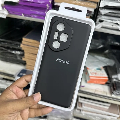 Picture of Transparent Back Clear Cover case + Xundd Protective Cover + Silicone Back Cover With Camera Protection Specially Designed For Honor 300 Pro 5G Back Cover.