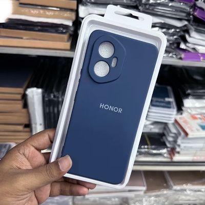 Picture of Transparent Back Clear Cover case + Xundd Protective Cover + Silicone Back Cover With Camera Protection Specially Designed For Honor 300 5G Back Cover.