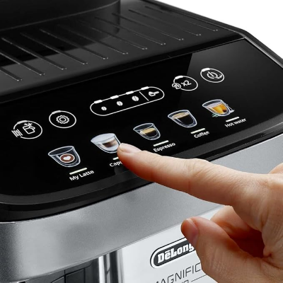 Picture of DeLonghi Ecam290.61 - Magnifica Evo|Bean To Cup Fully Automatic Coffee Machine(Silver Black)