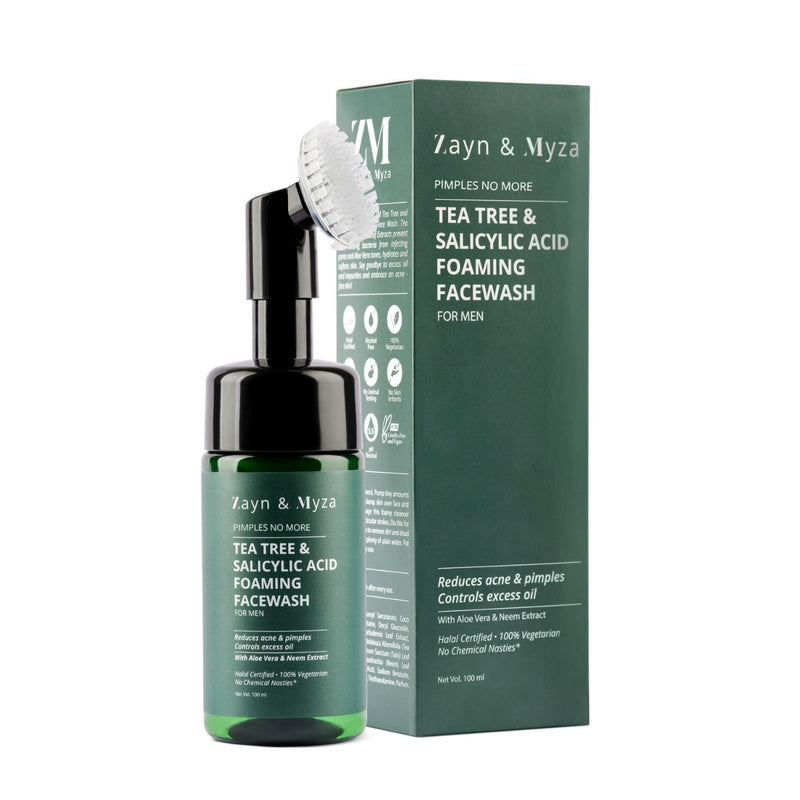 Picture of ZM Foaming Face Wash 100 ML Men Tea Tree & Salyicylic Acid BD