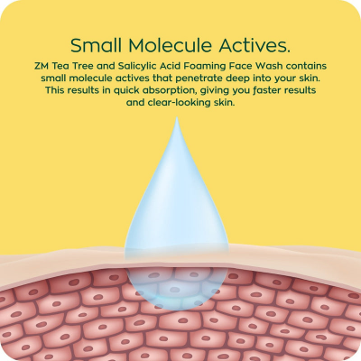 Picture of ZM Foaming Face Wash 100 ML Women Tea Tree & Salyicylic Acid BD
