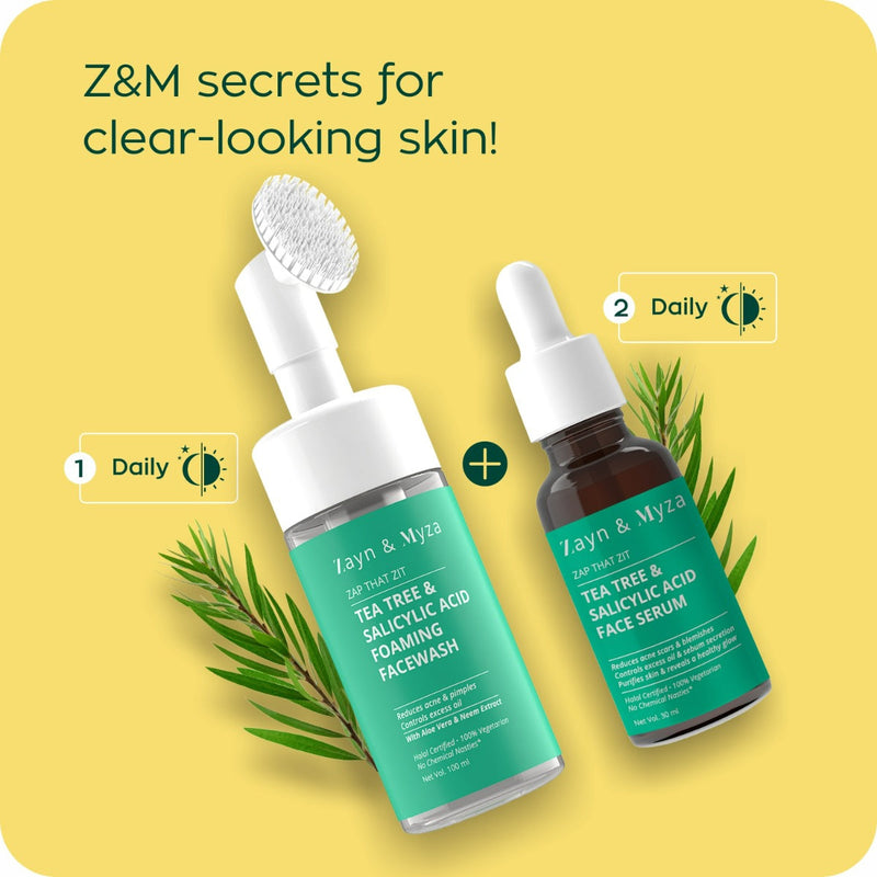 Picture of ZM Foaming Face Wash 100 ML Women Tea Tree & Salyicylic Acid BD