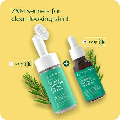 Picture of ZM Foaming Face Wash 100 ML Women Tea Tree & Salyicylic Acid BD