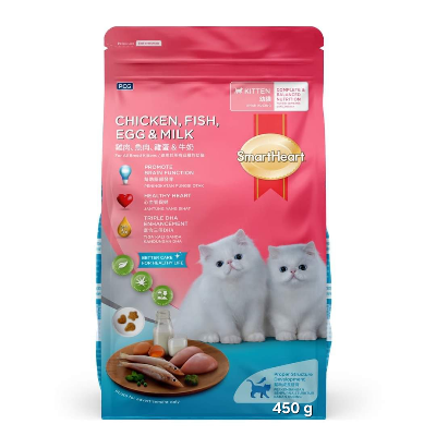 Picture of Smart Heart Cat Food Kitten 450 Gm