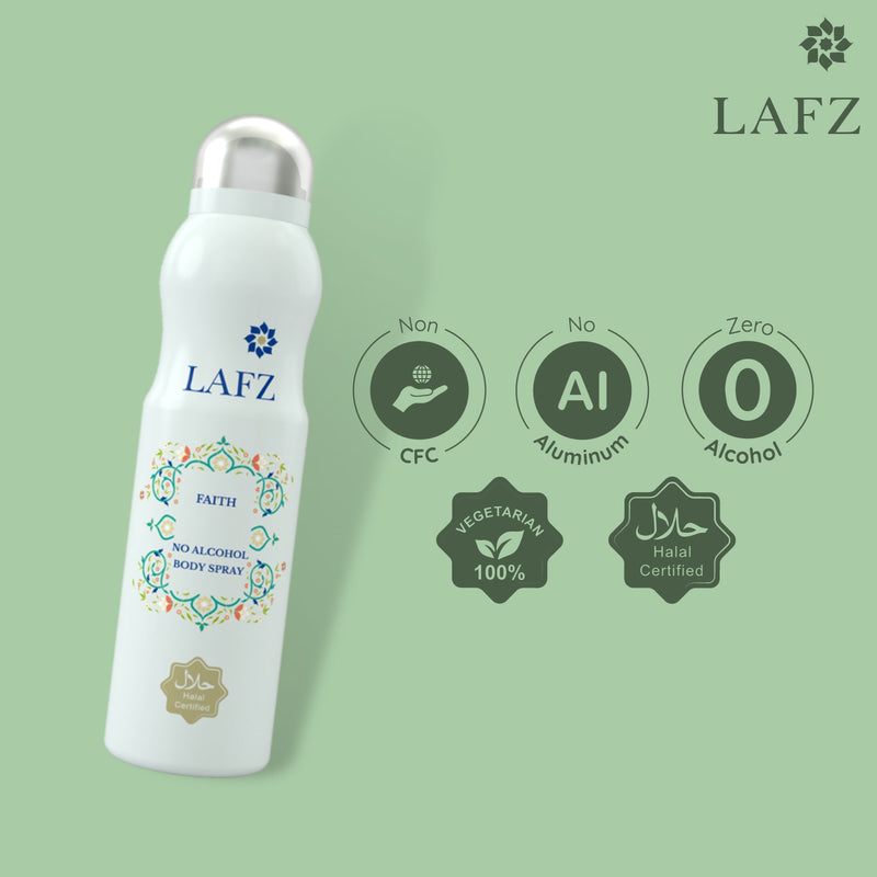 Picture of Lafz No Alcohol Perfume 160 ML Faith BD
