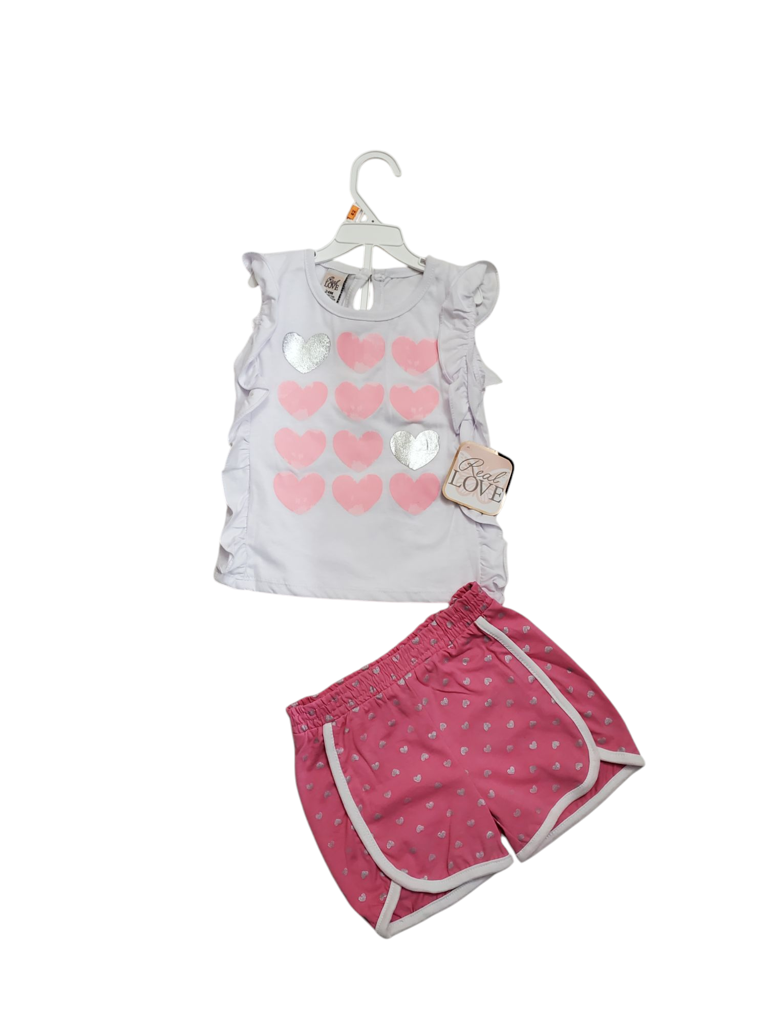 Picture of Girls Stylish Fashionable Top Buttom Set