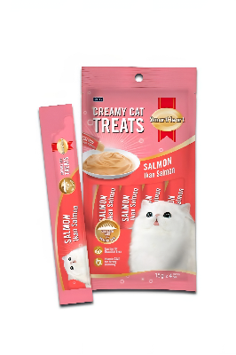 Picture of Smart Heart Lickable Creamy Cat Treat – Salmon Flavor 4*15g