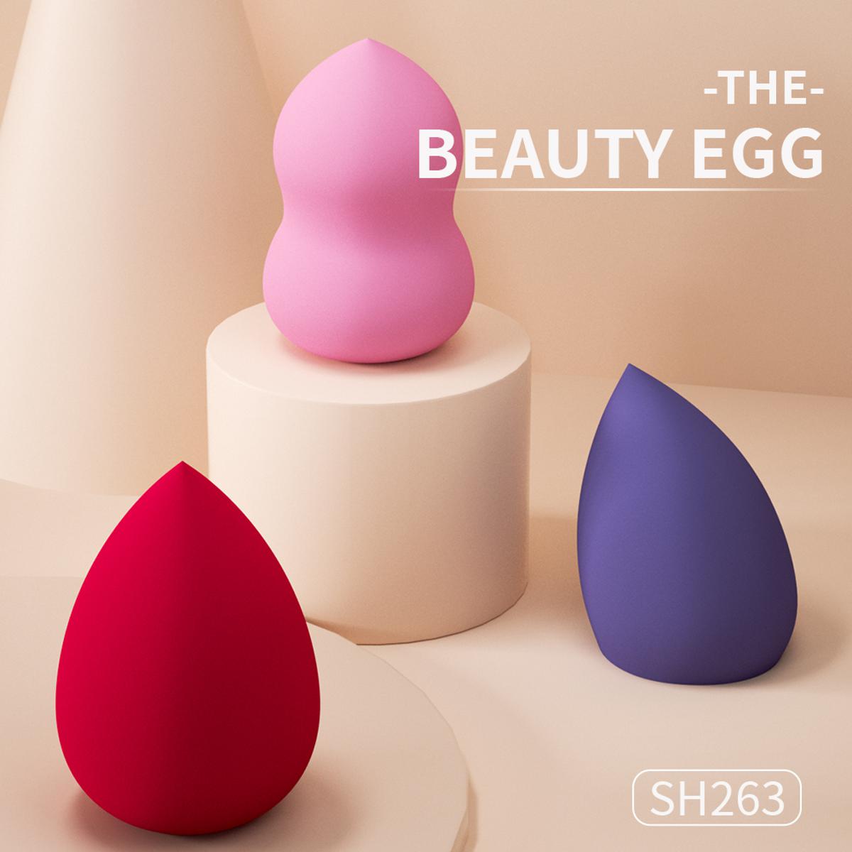 Picture of MAILTank 3Pcs Beauty egg Make Up Sponge Egg Puff