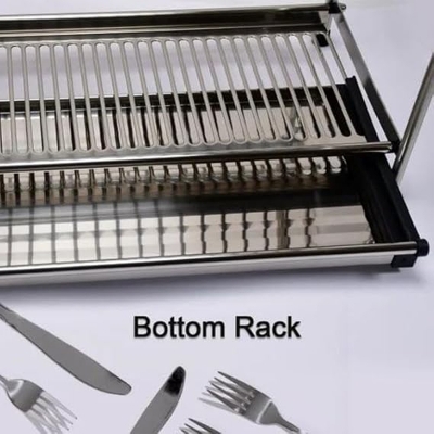 Picture of Prestige Dish Drying Rack Stainless Steel SUS 304 Food Grade 3 Tier (Prestige Dish Drying Rack Stainless Steel SUS 304 Food Grade 3 Tier )