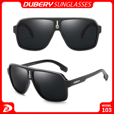 DUBERY HD Polarized Sunglass UV400 Protected With Anti-Reflective Inner Coating Mirror Shaded Fashion Sunglass Suitable For Travel, Sports & Outdoors