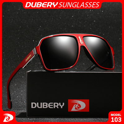 DUBERY HD Polarized Sunglass UV400 Protected With Anti-Reflective Inner Coating Mirror Shaded Fashion Sunglass Suitable For Travel, Sports & Outdoors
