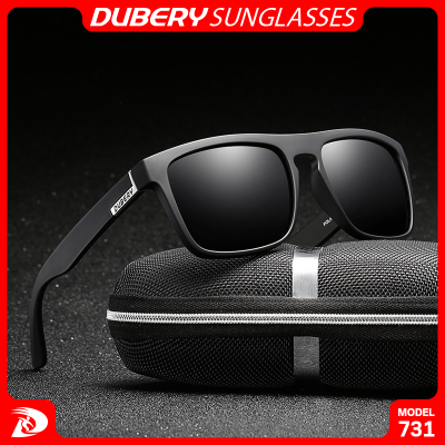 DUBERY HD Polarized Sunglass UV400 Protected With Anti-Reflective Inner Coating Mirror Shaded Fashion Sunglass Suitable For Travel, Sports & Outdoors