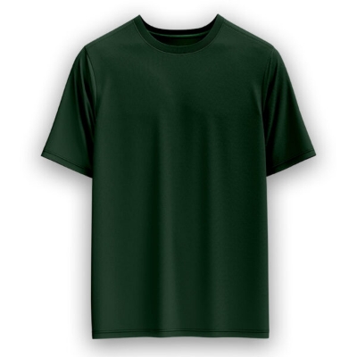Picture of Round neck half sleeve t-shirt 100% Cotton Fabric_Bio-washed Gsm 180+