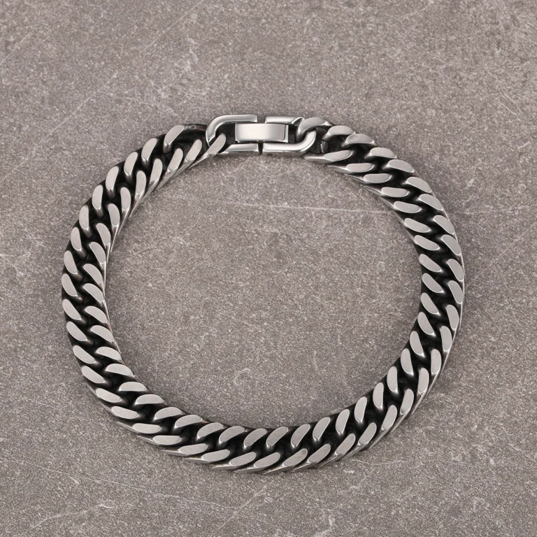 Picture of Fashionable Bangle Stainless Steel Men Bracelet