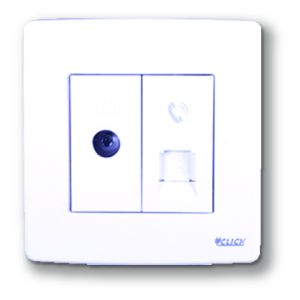 Picture of CLICK-PRIME-TV And Telephone Socket